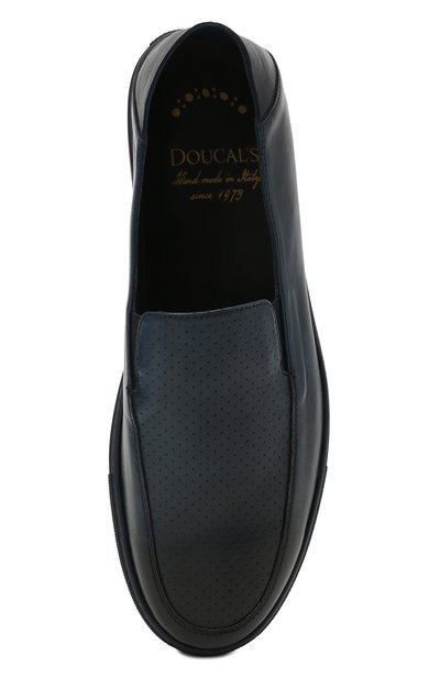 Кожаные слипоны DOUCAL'S, арт. DU2840MANAUF002BB02, фото 5