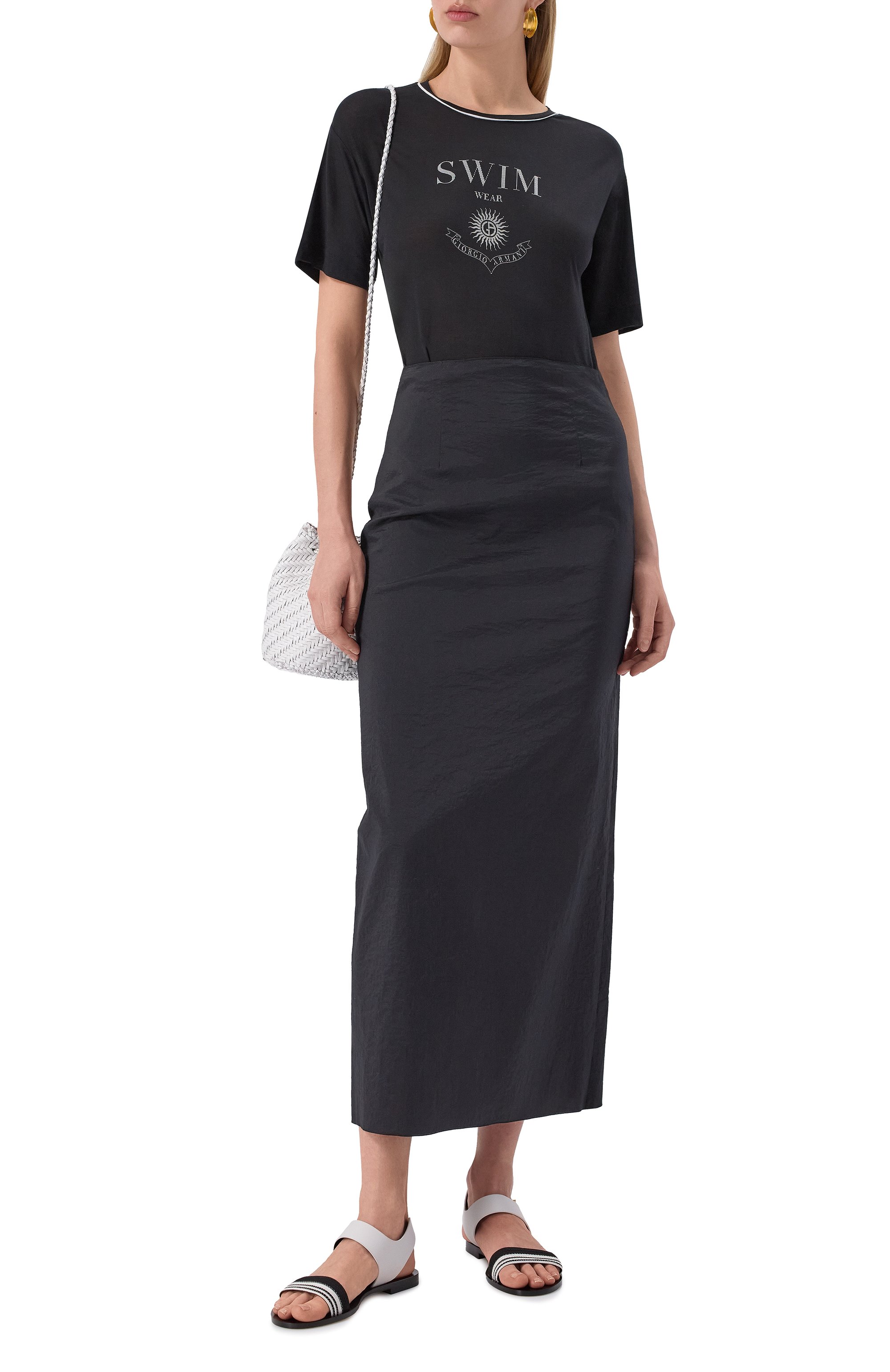 Комбинированные сандалии GIORGIO ARMANI, арт. GW001142/AF15465, фото 2