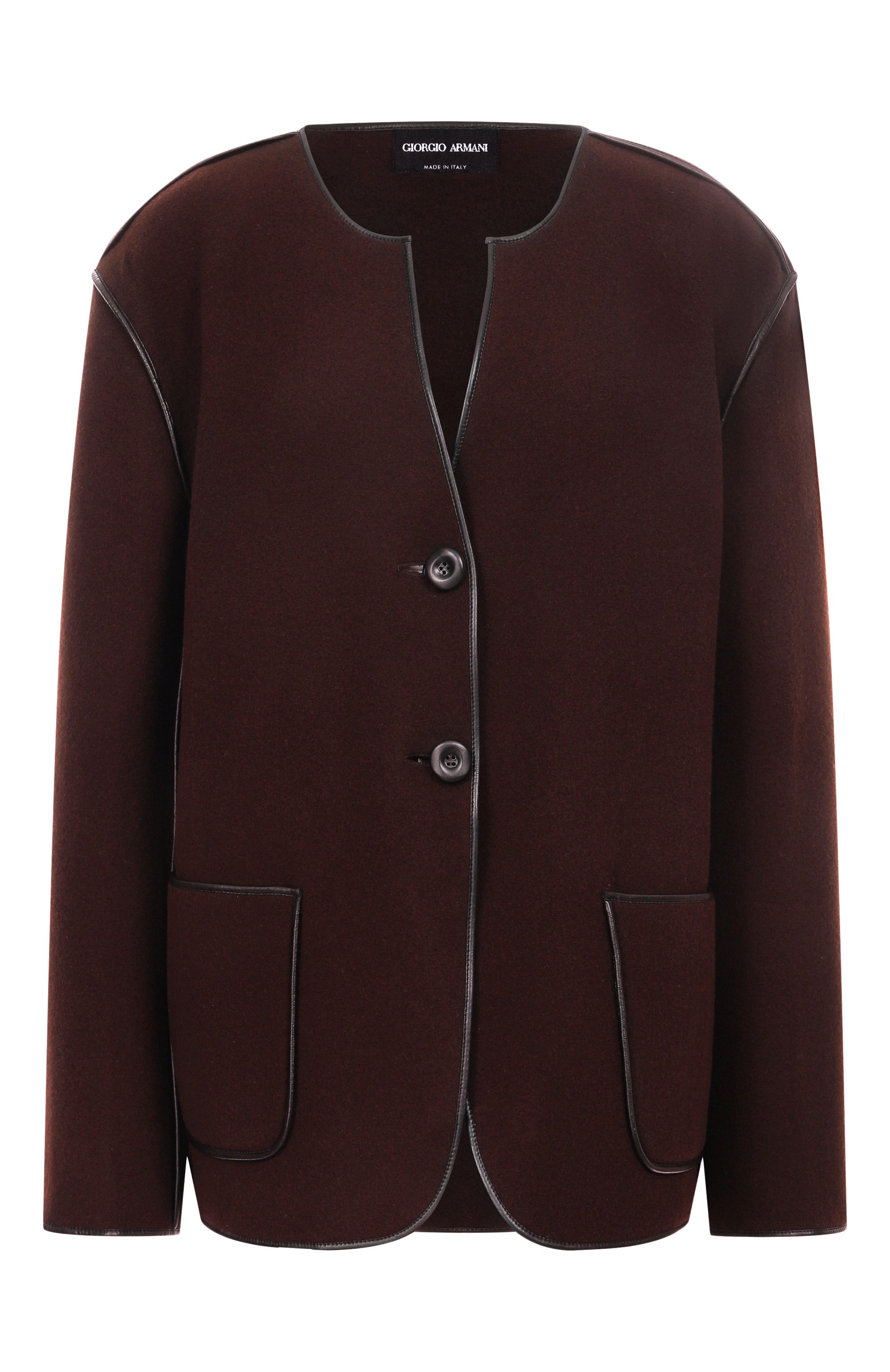 Жакет из шерсти и кашемира GIORGIO ARMANI, арт. GW001532/AF12460, фото 1