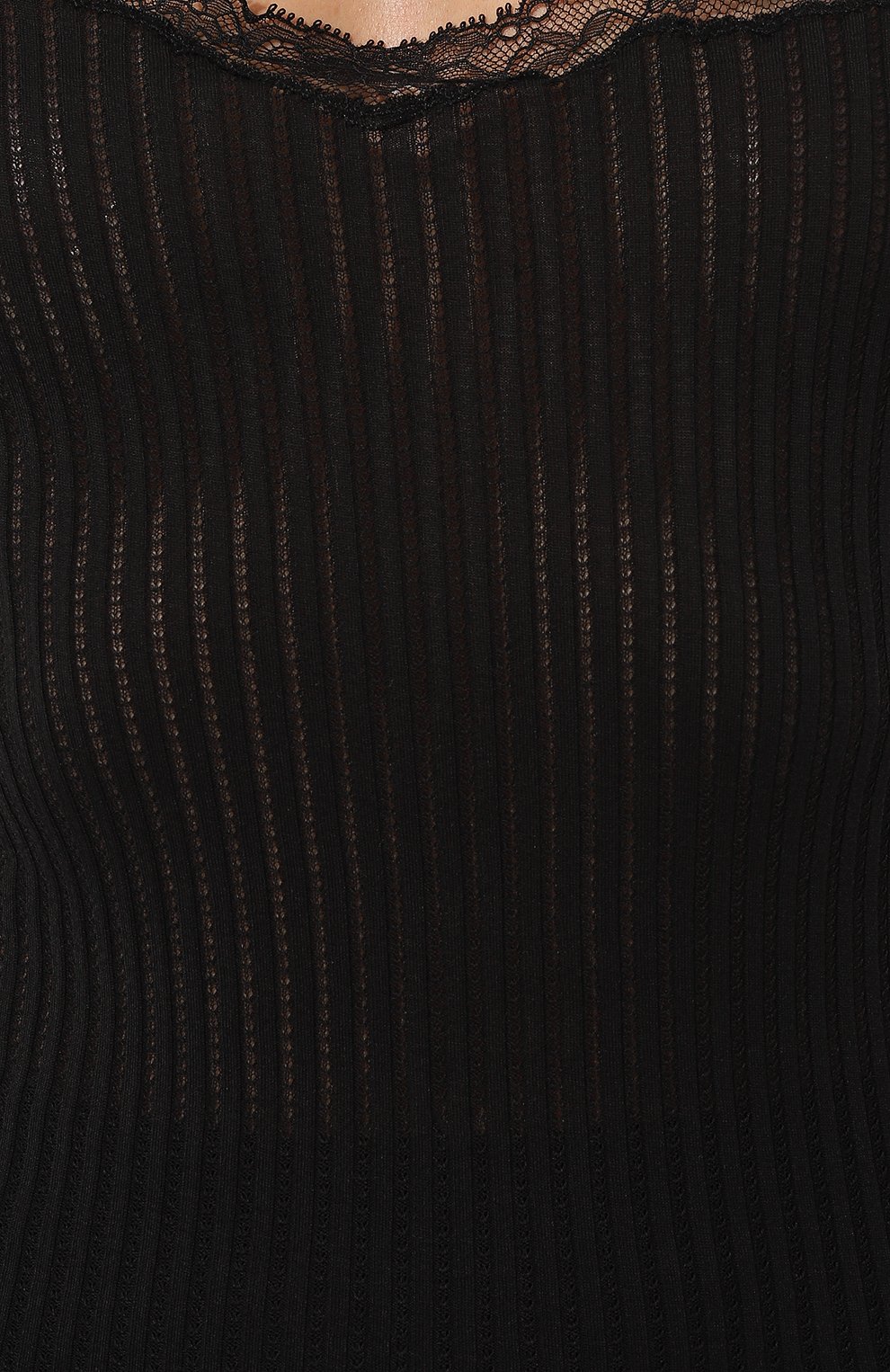 Хлопковый топ ZIMMERLI черного цвета по цене 13750 руб., арт. 260-2186, фото 5 Хлопковый топ ZIMMERLI, арт. 260-2186, фото 5