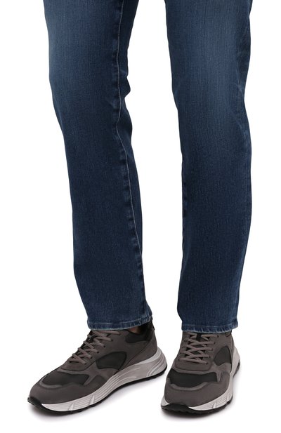 Комбинированные кроссовки HOGAN, арт. HXM5630DV60QDE, фото 3