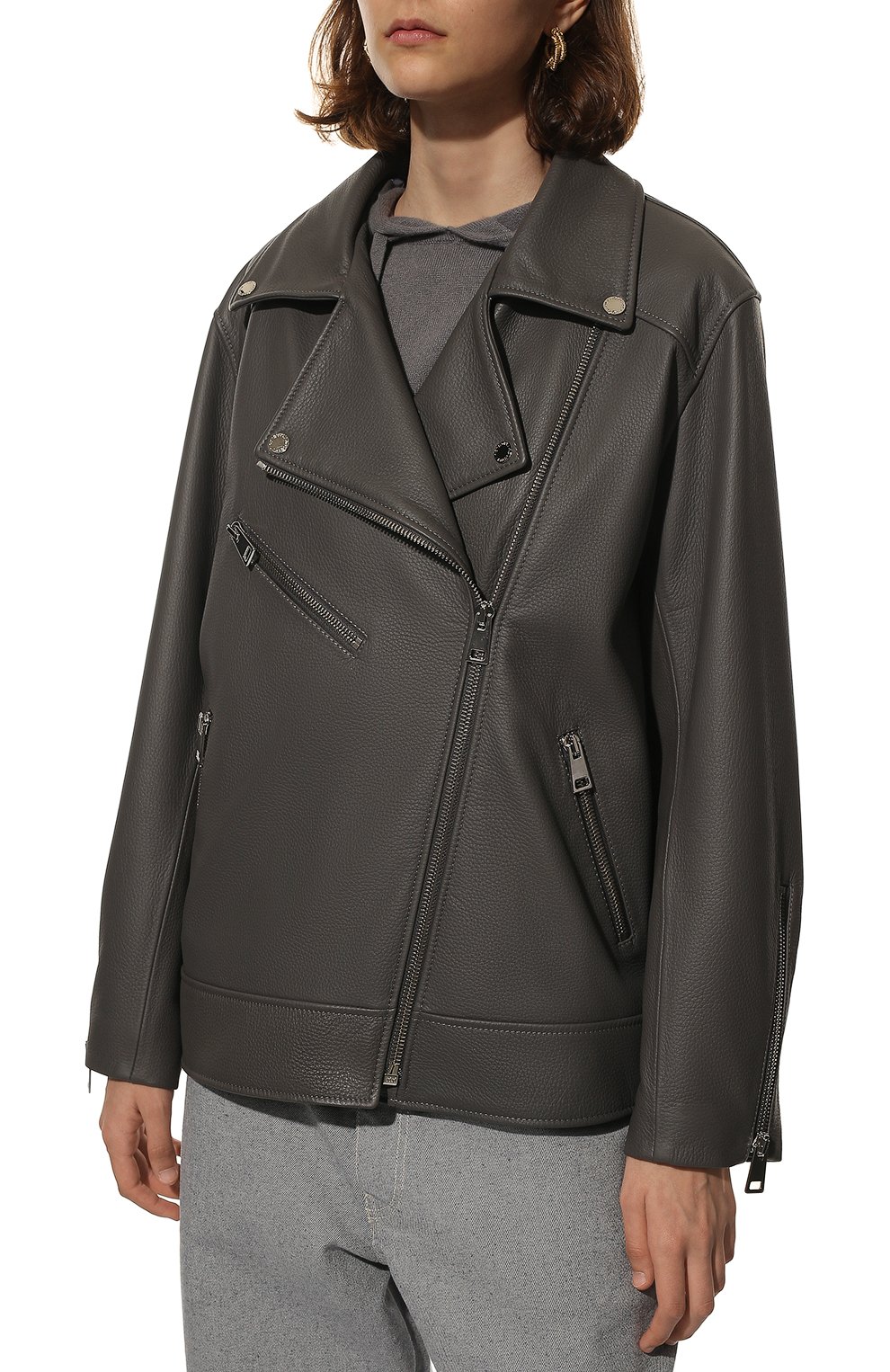 Кожаная куртка MASLOV, арт. SMW99, фото 3