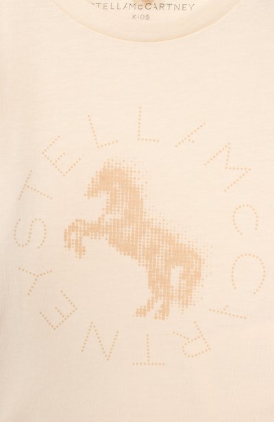 Хлопковая футболка STELLA MCCARTNEY, арт. TZ8041, фото 3