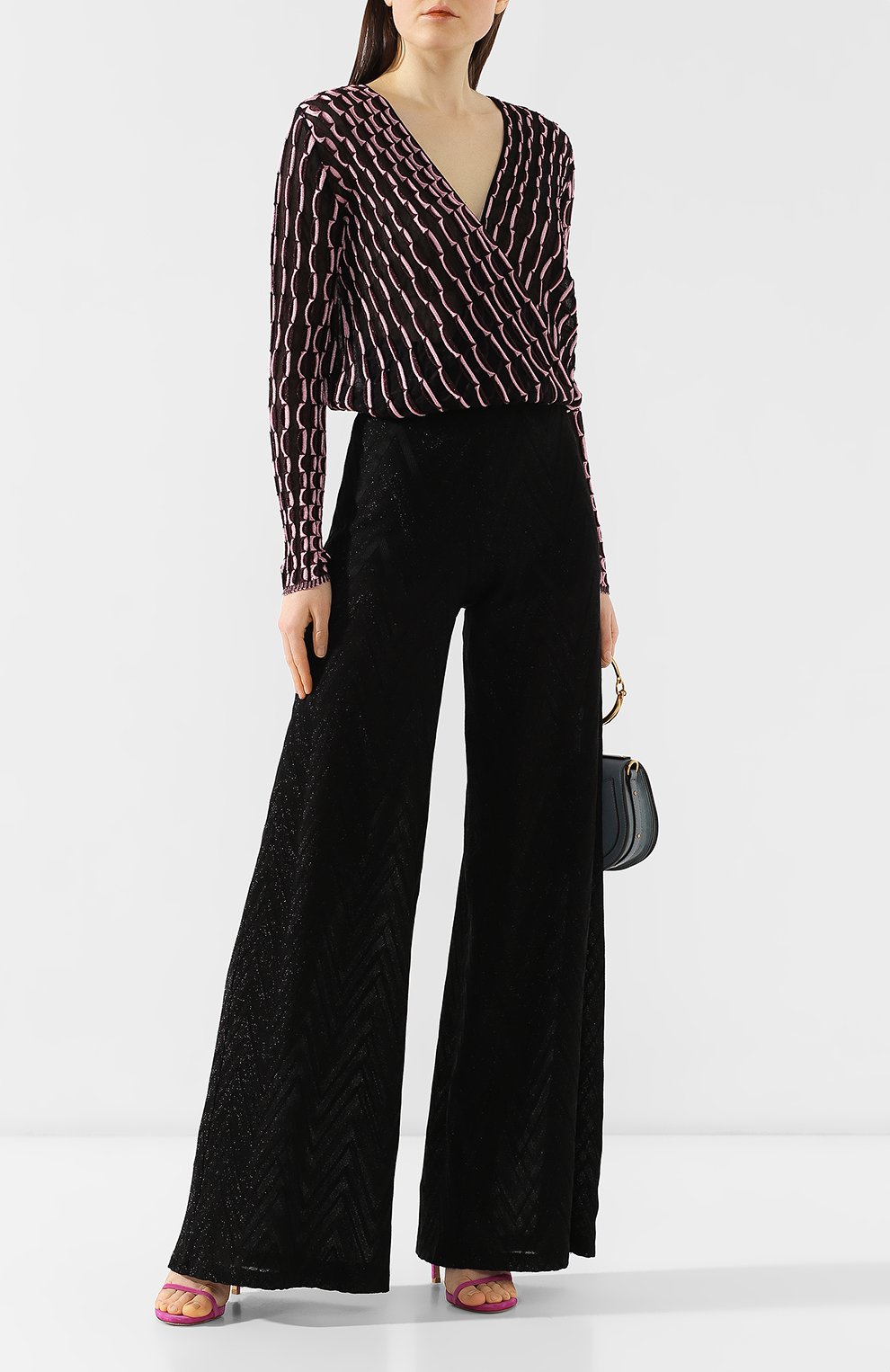 Брюки из смеси хлопка и вискозы M MISSONI, арт. 2DI00012/2J0005, фото 2