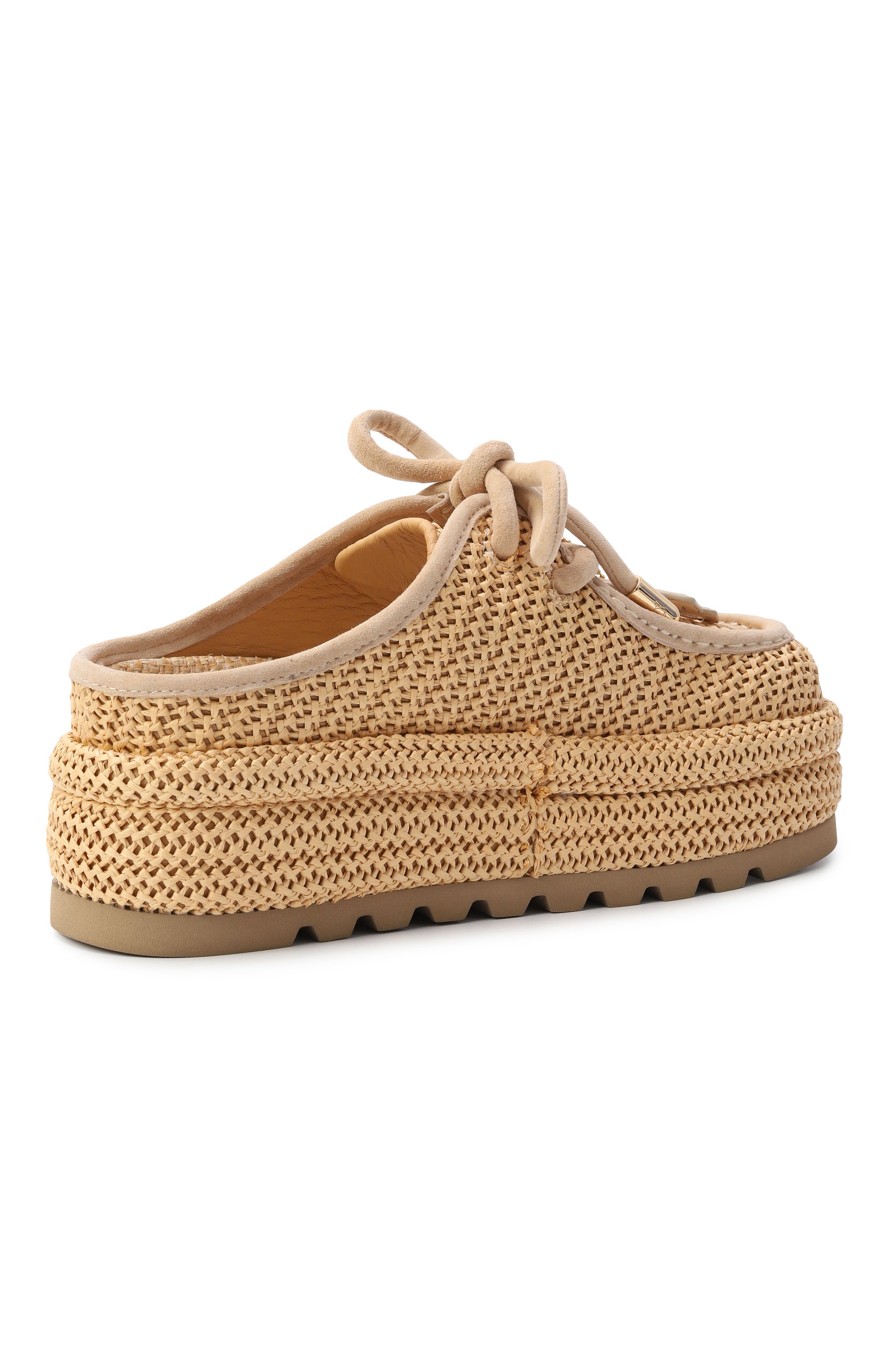 Текстильные сабо blizzard NAKED WOLFE, арт. BLIZZARD/RAFIA, фото 5