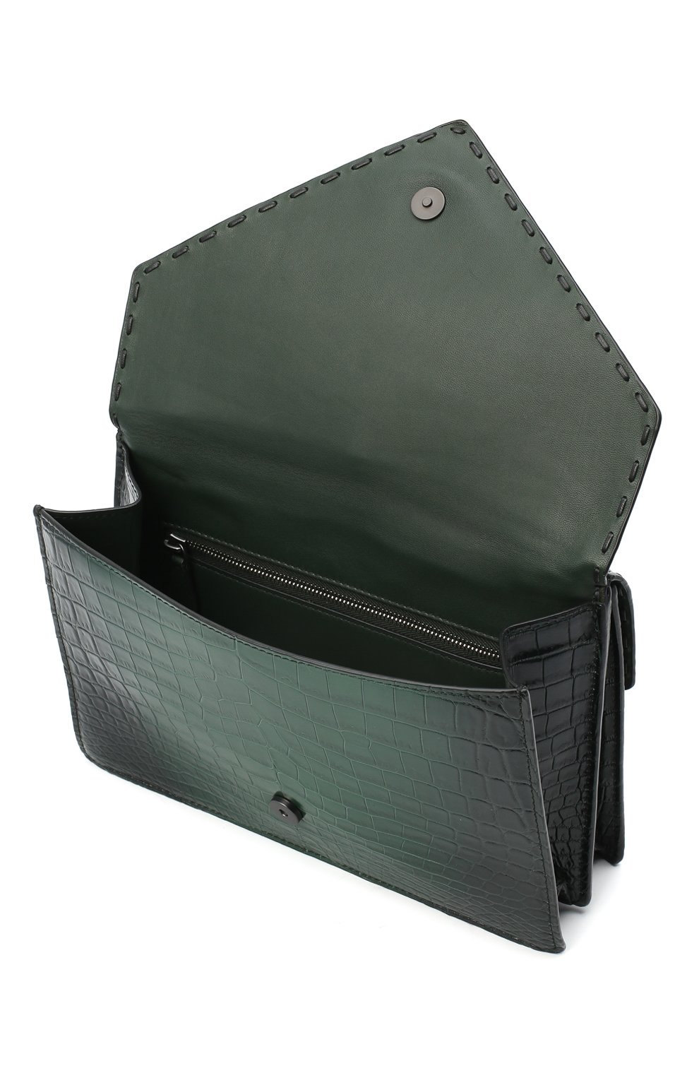 Сумка piano из кожи крокодила BOTTEGA VENETA, арт. 440829/VCCV0, фото 4