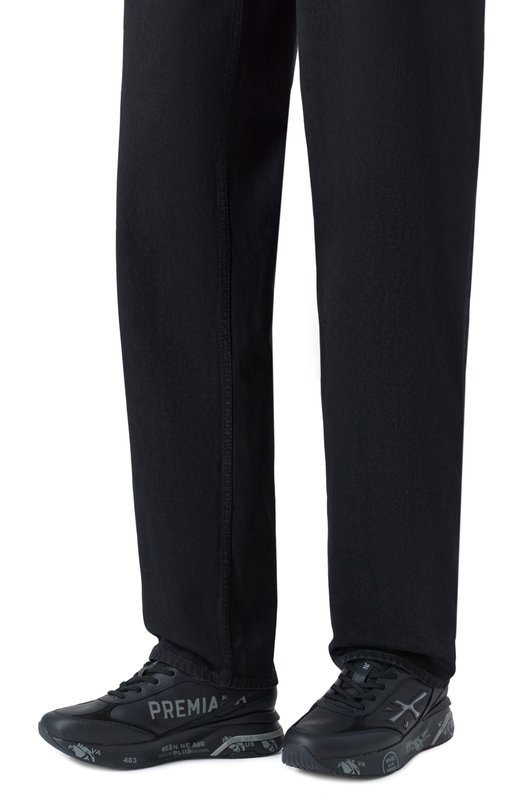 Комбинированные кроссовки Moerun Premiata M0ERUN/VAR 7919M Чёрный  M0ERUN/VAR 7919M Фото 3