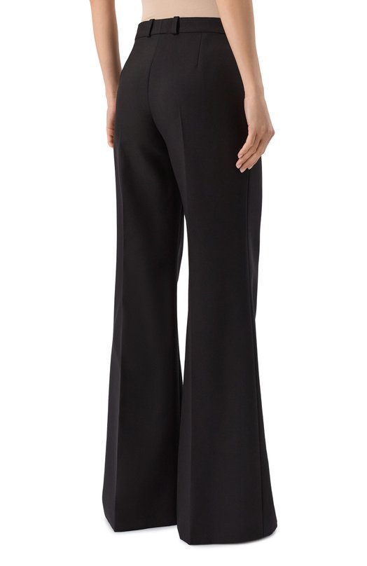 Шерстяные брюки Chloé CHC25SPA06299 Чёрный  CHC25SPA06299 Фото 4