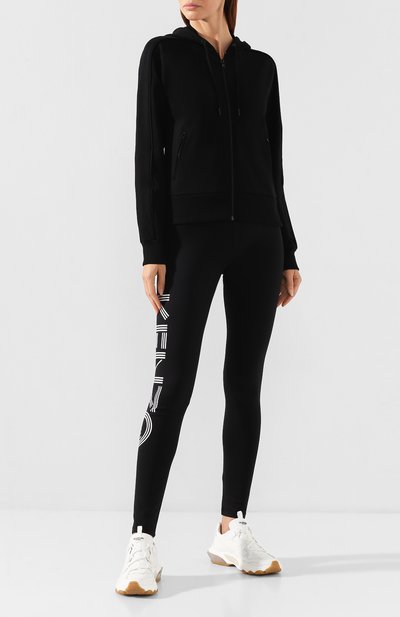 Хлопковый кардиган KENZO черного цвета по цене 29250 руб., арт. F962BL752953, фото 2 Хлопковый кардиган KENZO, арт. F962BL752953, фото 2