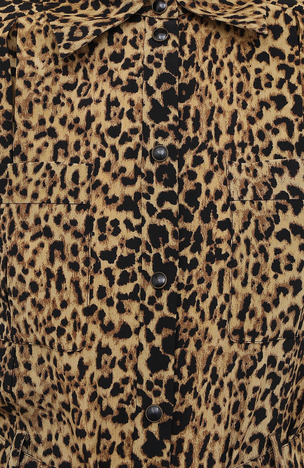 Шелковое платье SAINT LAURENT, арт. 627153/Y5B48, фото 5