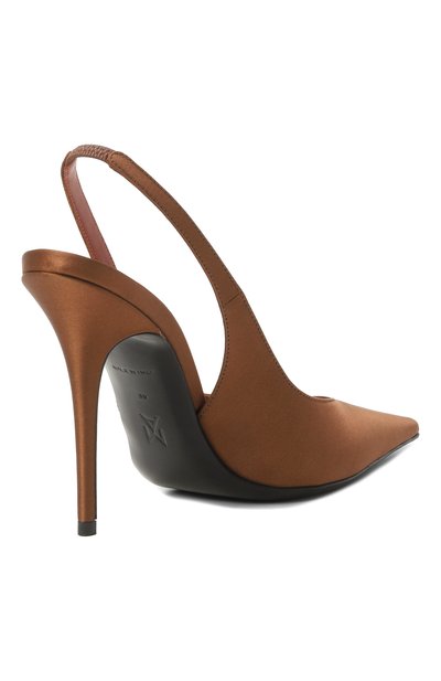 Текстильные туфли anok sling 105 AMINA MUADDI, арт. AN0K SLING 105/SATIN, фото 5