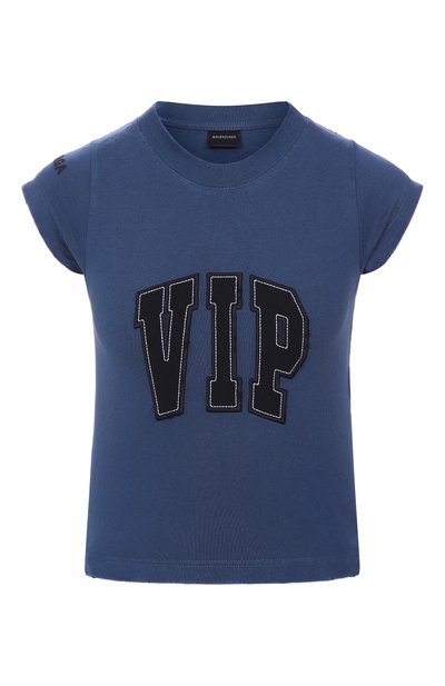 Женская хлопковая футболка BALENCIAGA, арт. 807341/TSVP7