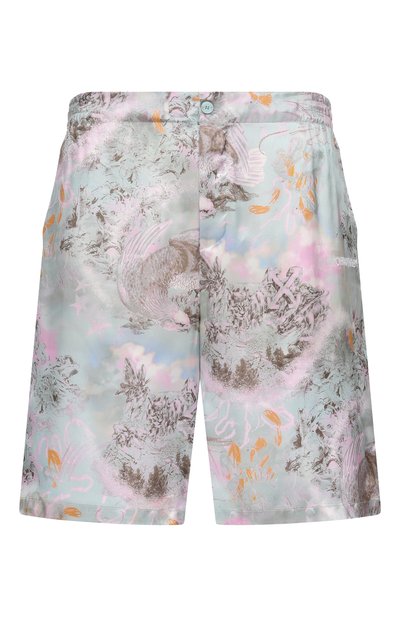 Мужские шорты из вискозы OFF-WHITE, арт. 0MCB092S26FAB004