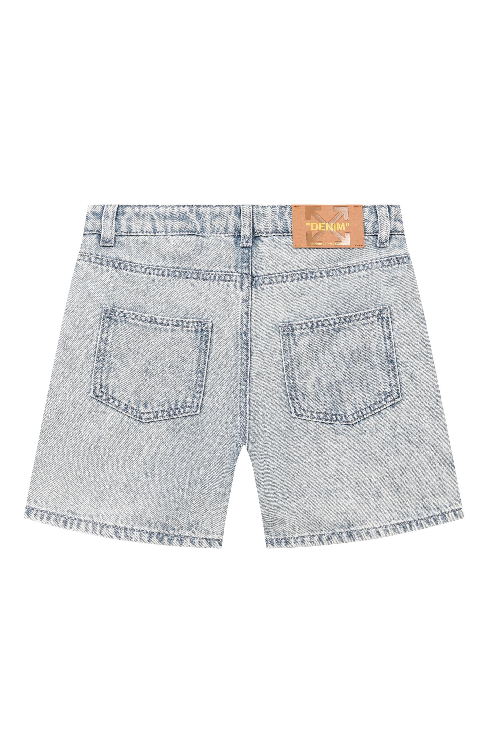 Джинсовые шорты OFF-WHITE, арт. 0GYC004S26DEN001_001, фото 2