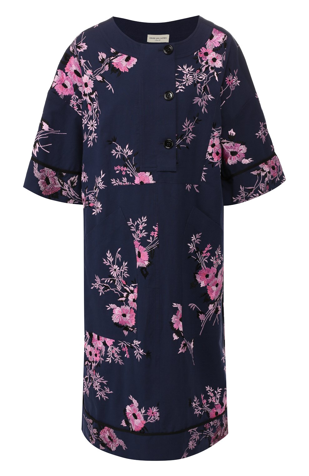 Хлопковое платье DRIES VAN NOTEN, арт. 191-11013-7327, фото 1