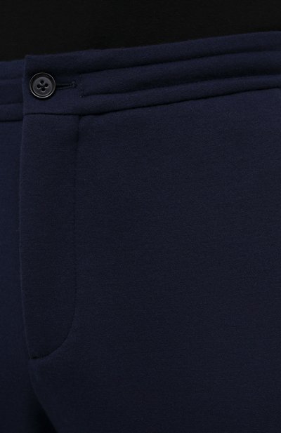 Шерстяные брюки ZEGNA темно-синего цвета по цене 93550 руб., арт. UVI17/TT11, фото 5 Шерстяные брюки ZEGNA, арт. UVI17/TT11, фото 5