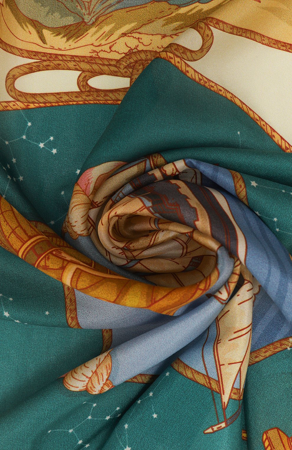 Шелковый платок вокруг света GOURJI, арт. 91126337/914462172, фото 4