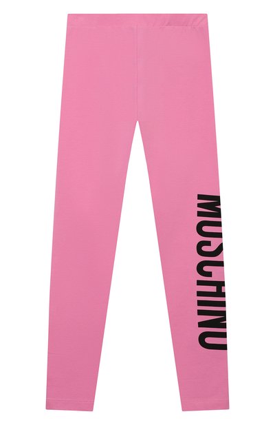 Хлопковые леггинсы MOSCHINO, арт. HLP03U/LBA00/10A-14A, фото 1