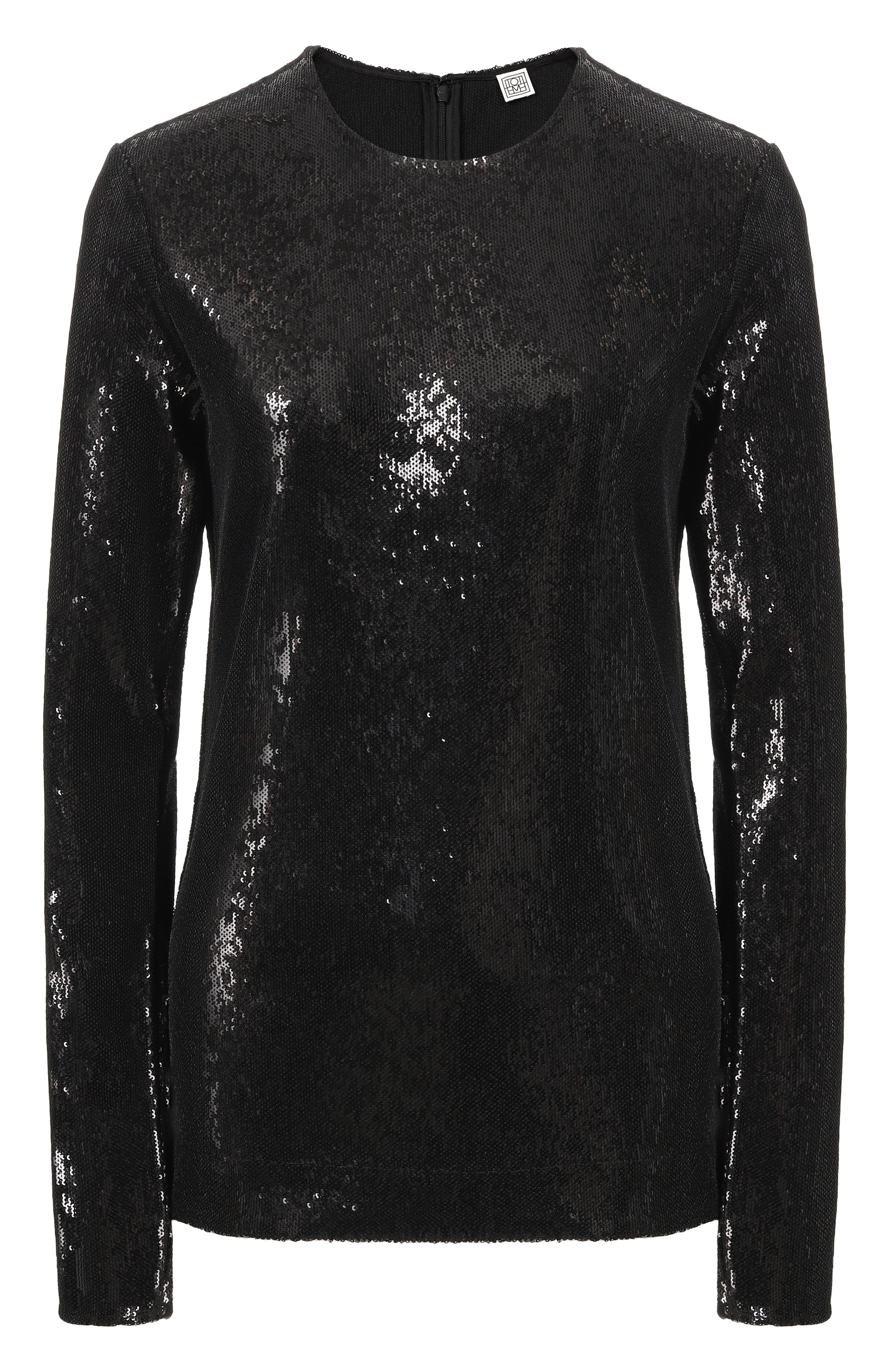 Топ с от делкой пайетками TOTEME, арт. 261-WRT0732-FB0593, фото 1