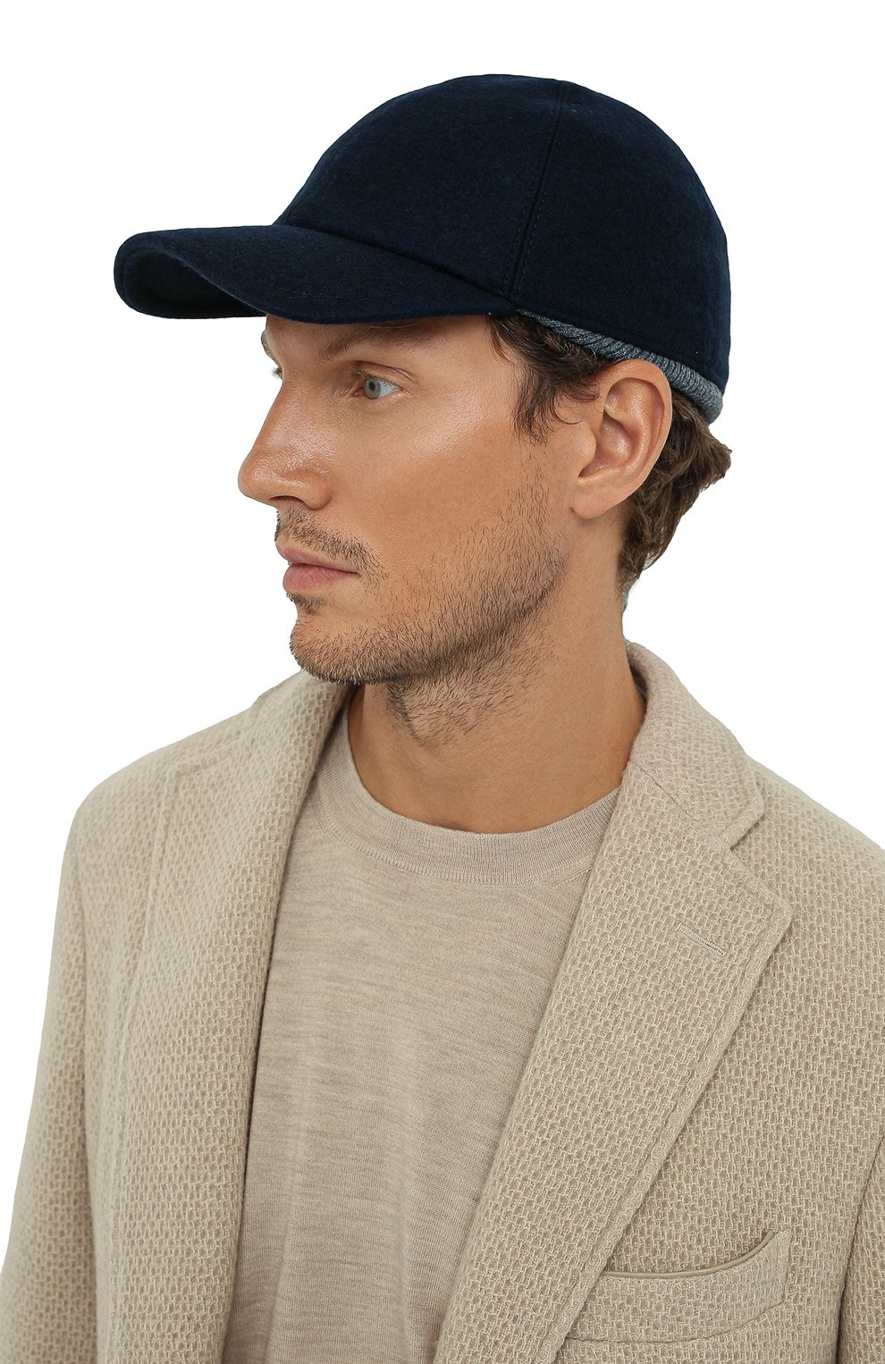 Кашемировая бейсболка FEDELI, арт. 5UI00806, фото 2