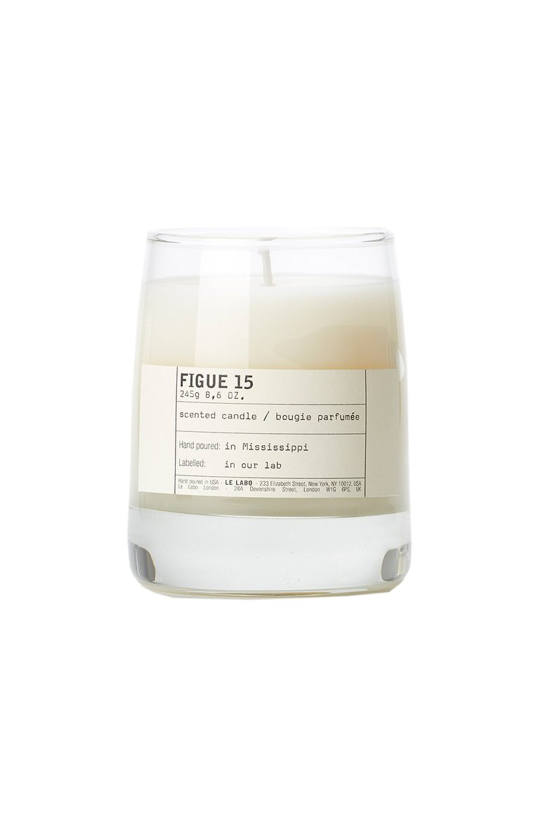 Свеча figue 15 LE LABO бесцветного цвета, арт. 811901028242 | Фото 1 (Статус проверки: Проверена категория; Нос: Не проставлено; Региональные ограничения белый список (Axapta Mercury): Не проставлено; Ограничения доставки: flammable, fragile-2)