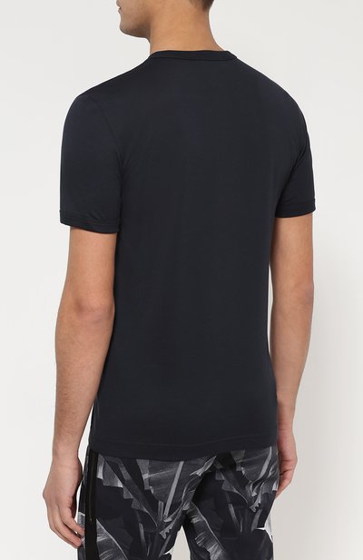 Хлопковая футболка с круглым вырезом DOLCE & GABBANA, арт. 0101/G8GX8T/FU7EQ, фото 4