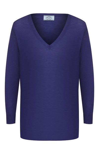 Женский шерстяной пуловер PRADA, арт. P24Q77-J2N-F0589
