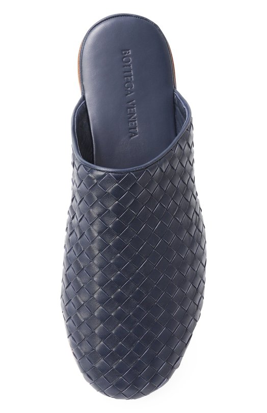 Кожаные сабо Sunday Bottega Veneta 730273/V2ED0 Синий  730273/V2ED0 Фото 6