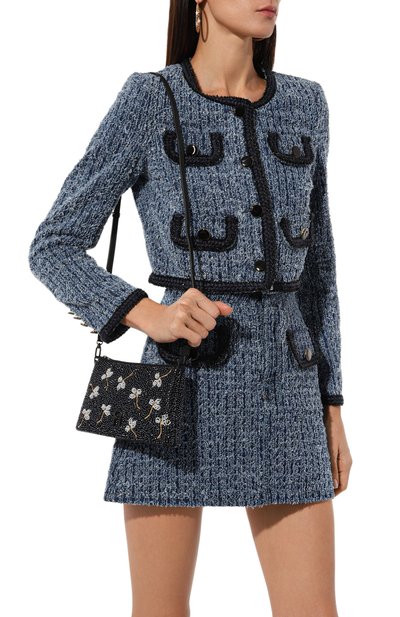 Сумка furla diamante mini FURLA черного цвета по цене 28000 руб., арт. WE00615/BX3351, фото 2 Сумка furla diamante mini FURLA, арт. WE00615/BX3351, фото 2