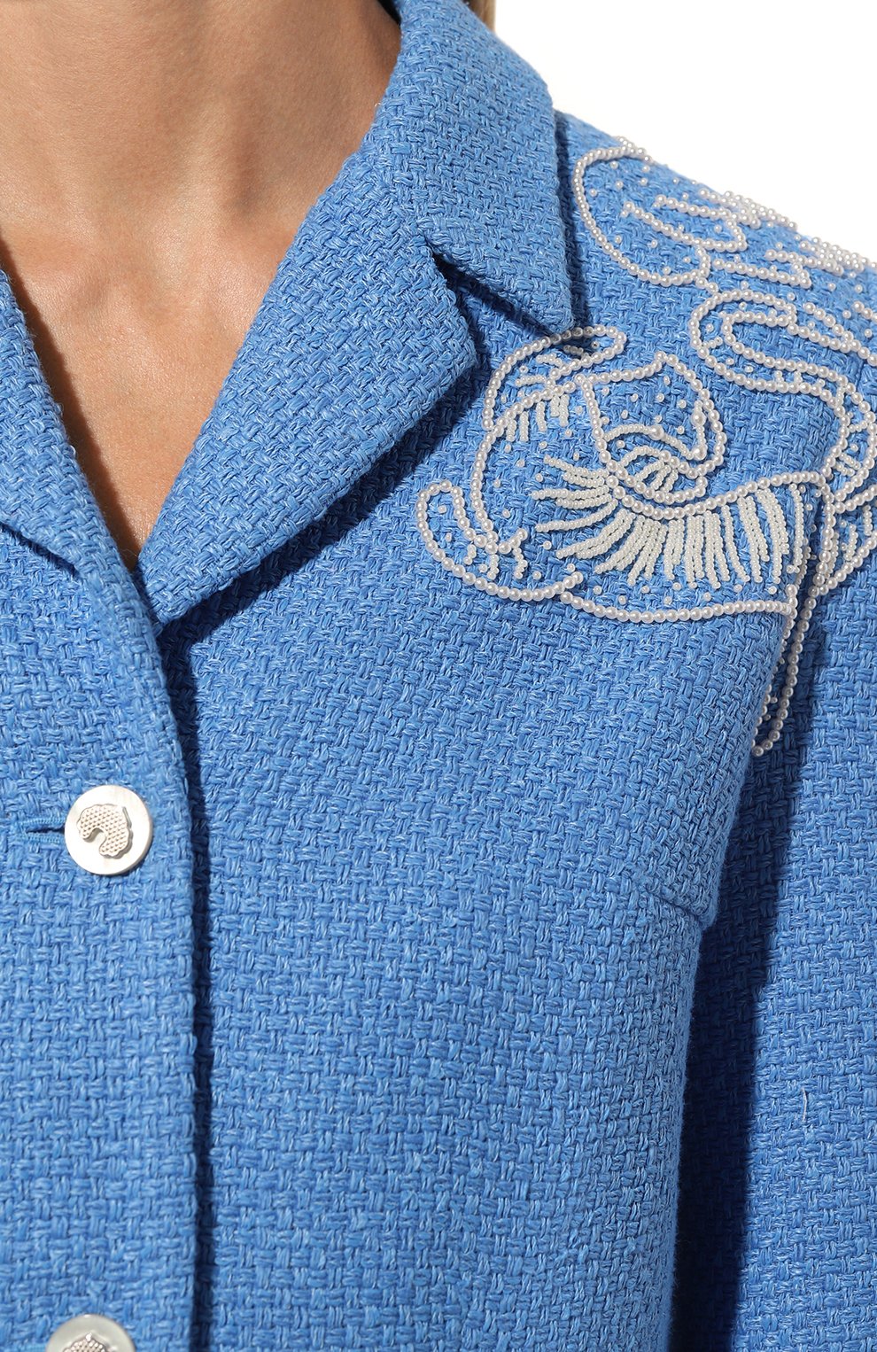 Жакет из хлопка и вискозы AKHMADULLINA, арт. 1124.2JT624/C420, фото 5