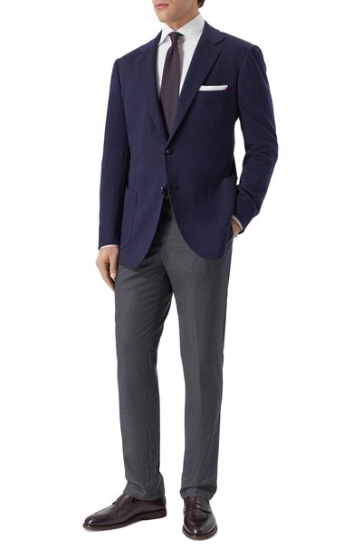 Хлопковая сорочка KITON, арт. UCCH0943201, фото 2