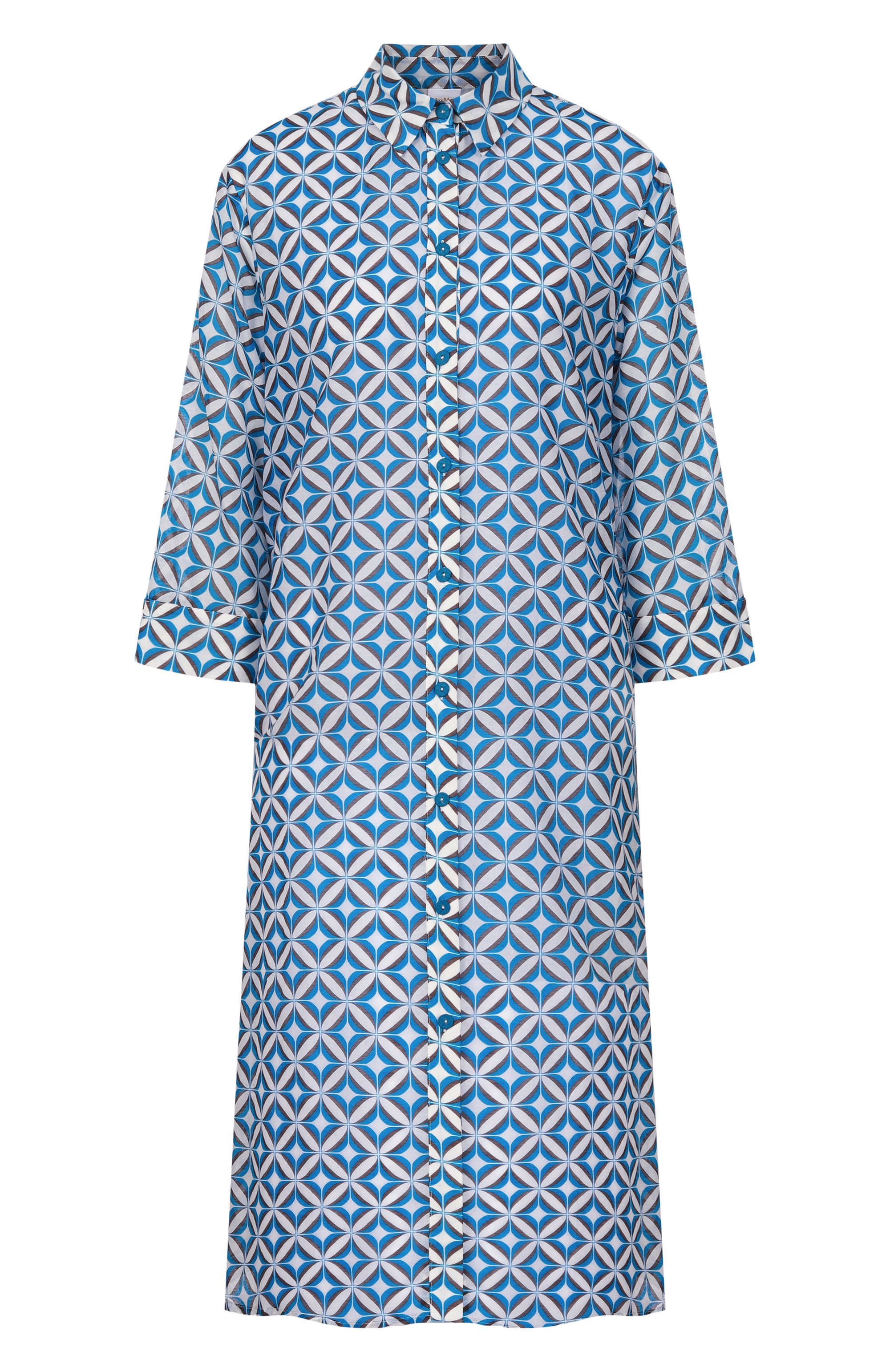 Туника из хлопка и шелка MAX MARA, арт. BCHSTEPPA 261622106, фото 1