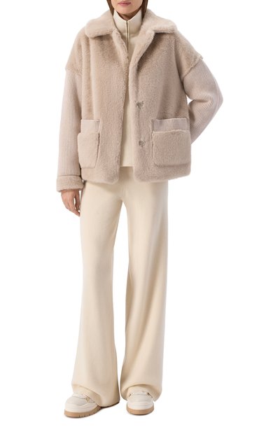 Дубленка из экомеха DIEGO M, арт. 25IM-B253/25IT-246, фото 2