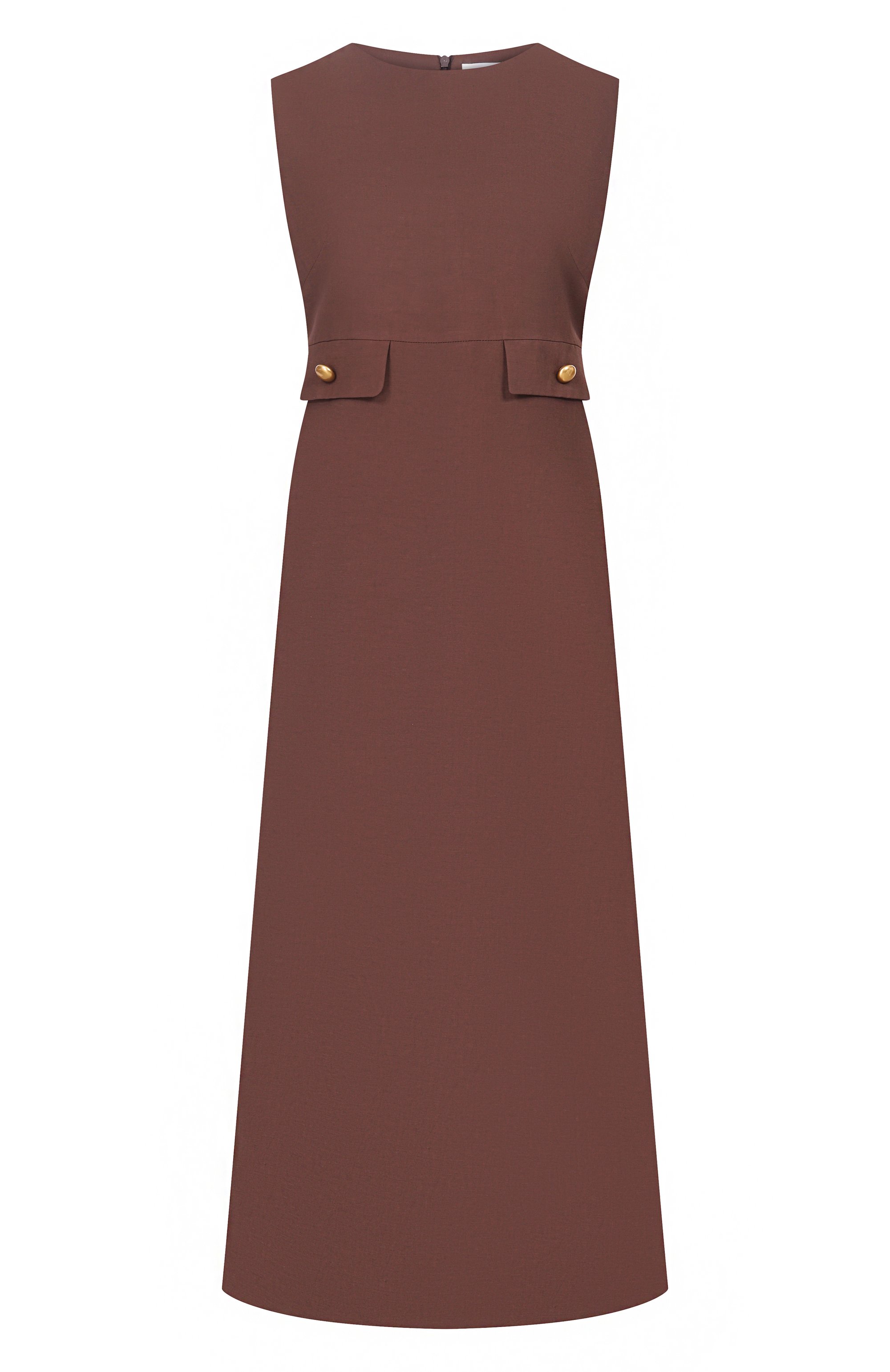 Платье из вискозы и льна P.A.R.O.S.H., арт. D726096G/RAISA26, фото 1