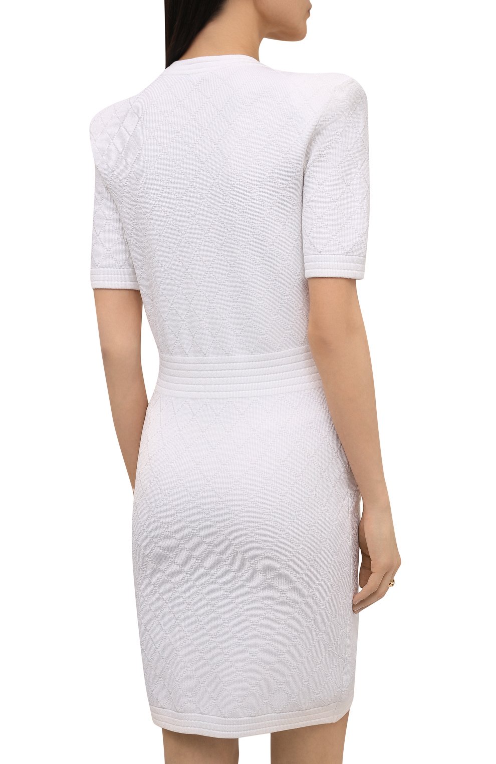 Платье из вискозы BALMAIN, арт. UF16435/K110, фото 4