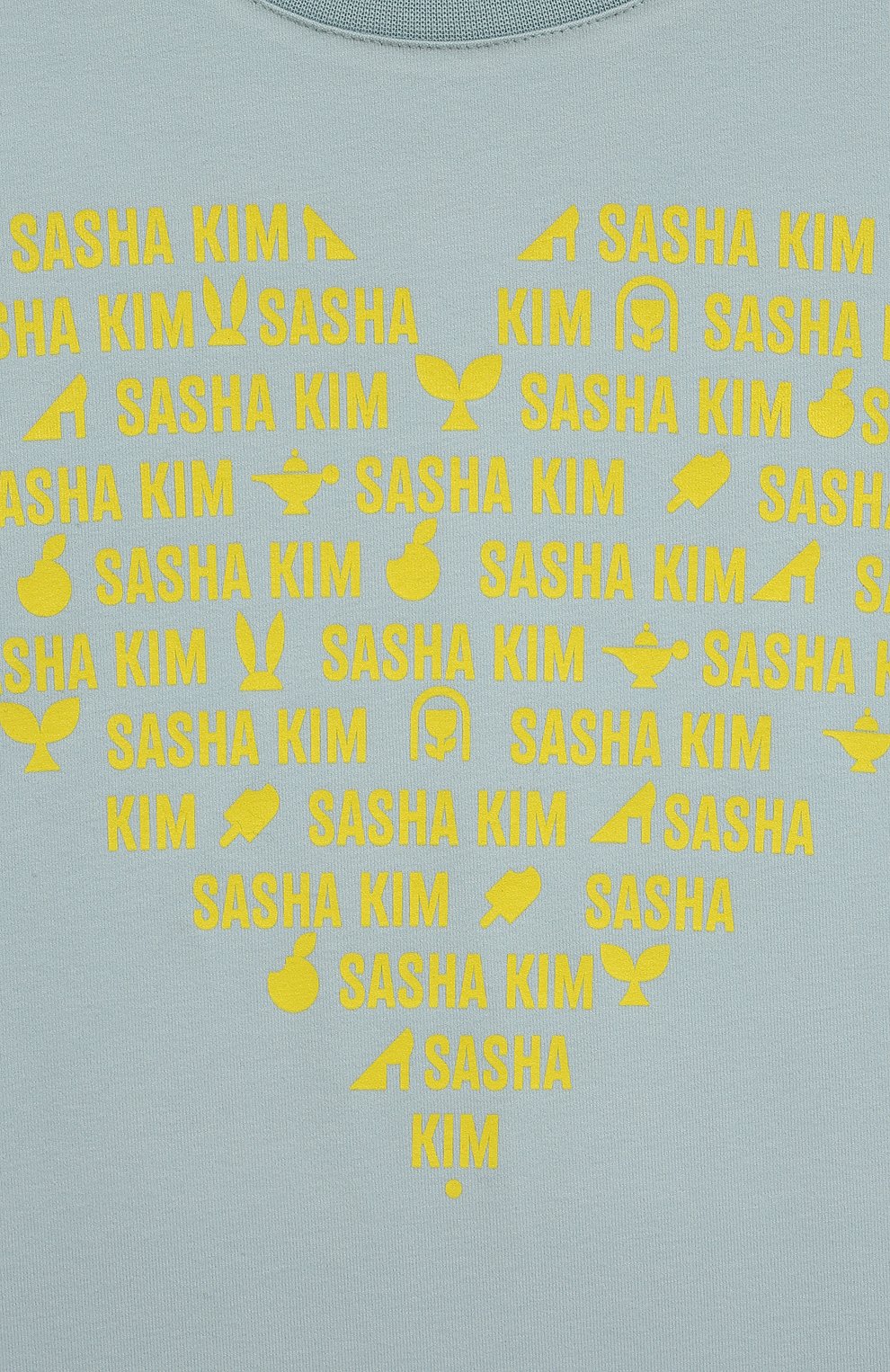 Хлопковая футболка SASHA KIM, арт. УТ-00000623, фото 3