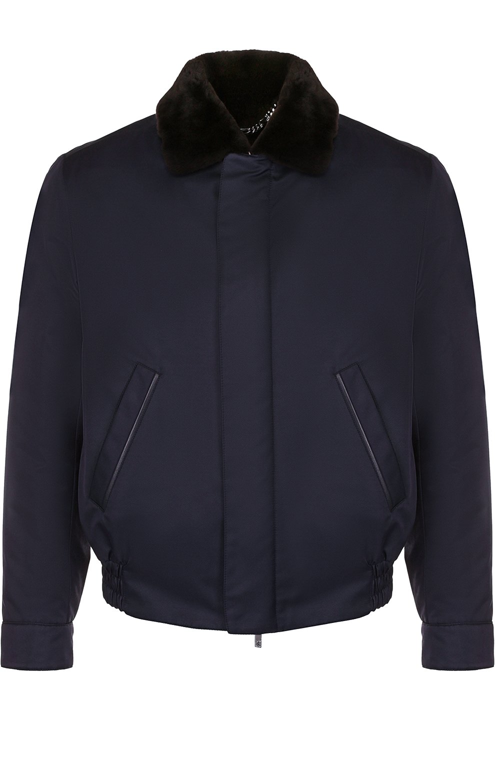 Утепленный бомбер с отделкой из бобра BRIONI, арт. SLPD/06818, фото 1