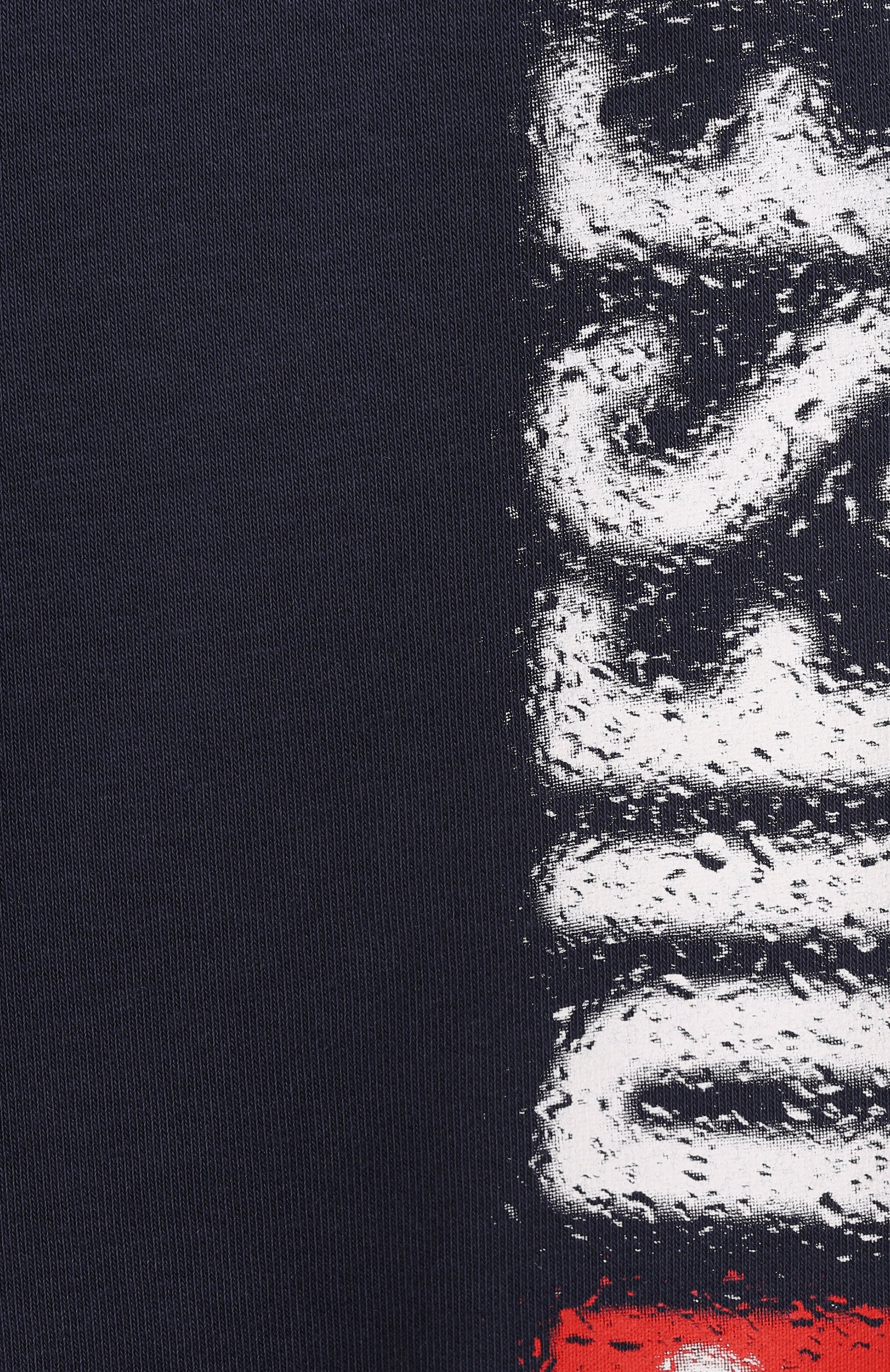 Хлопковые джоггеры DIESEL темно-синего цвета по цене 10900 руб., арт. J02445/KYAZ3, фото 3 Хлопковые джоггеры DIESEL, арт. J02445/KYAZ3, фото 3