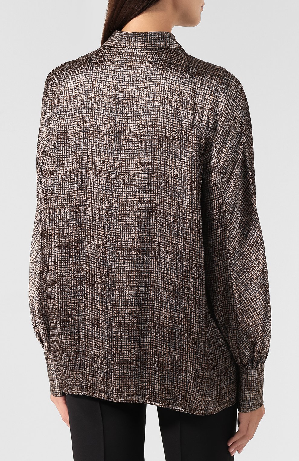 Шелковая рубашка KITON, арт. D48424K04S45, фото 4
