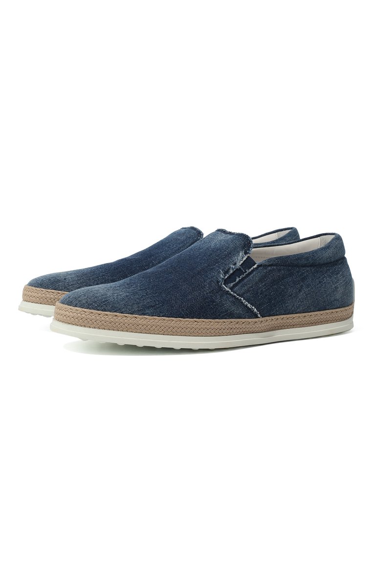 Текстильные слипоны TOD’S, арт. XXM0TV0K900JDL, фото 1