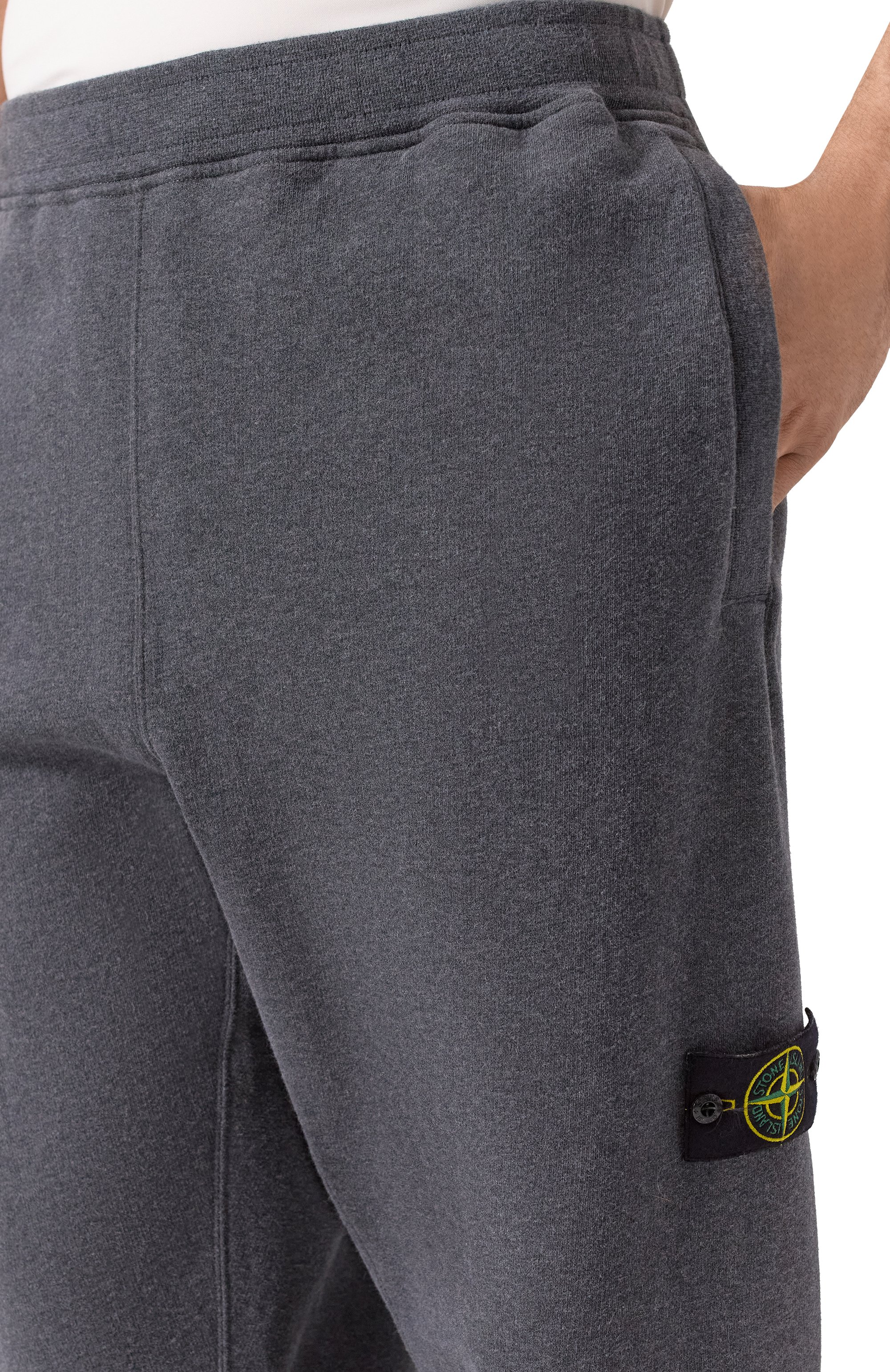 Хлопковые джоггеры STONE ISLAND, арт. 811560920, фото 5