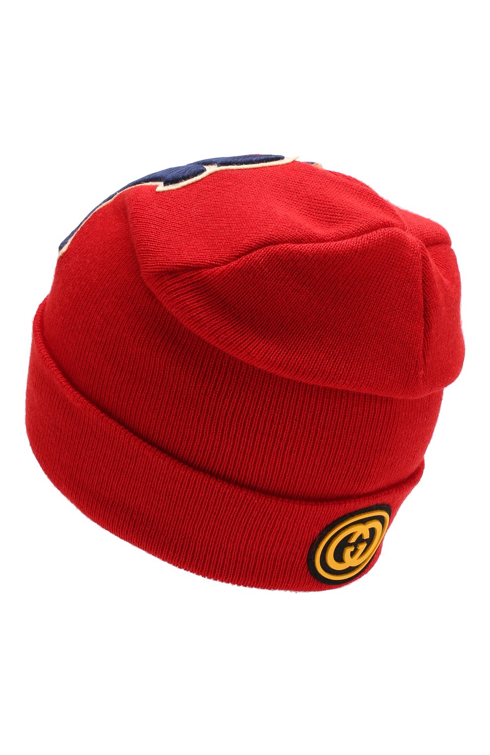 Шерстяная шапка с аппликацией GUCCI, арт. 542719/4G206, фото 2