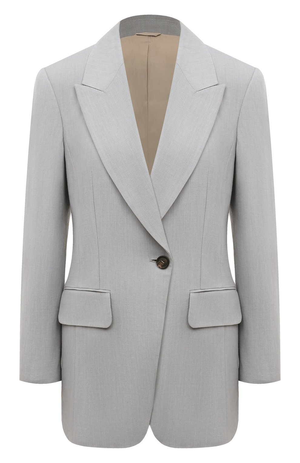 Жакет из вискозы и льна BRUNELLO CUCINELLI, арт. MH1262682, фото 1