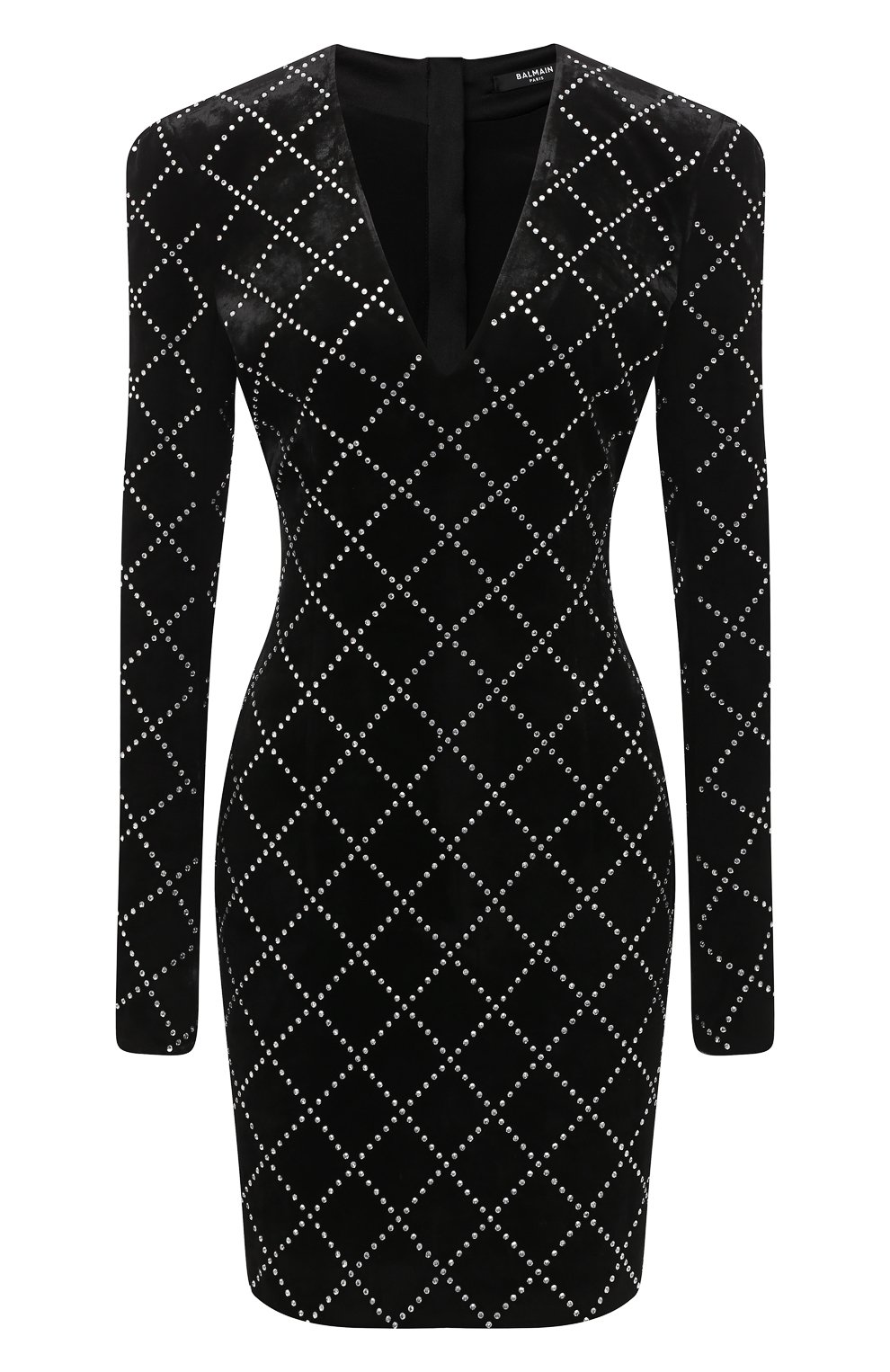 Платье из вискозы BALMAIN, арт. UF16297/J063, фото 1