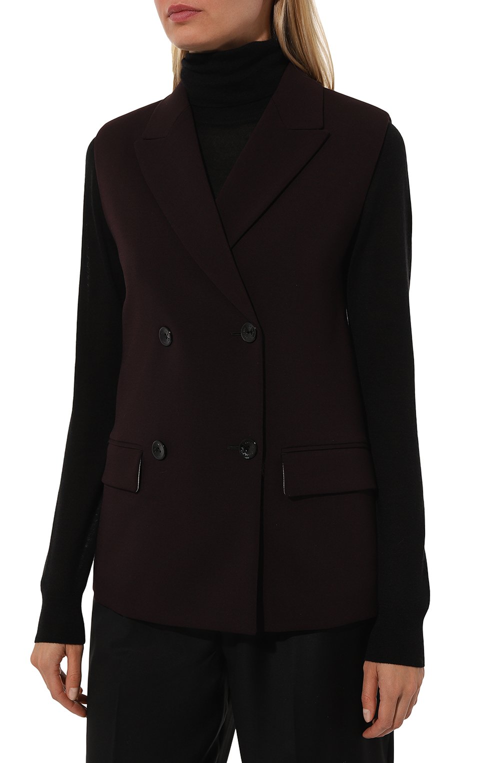 Шерстяной жилет AGNONA, арт. TX0807E/UW020E, фото 3