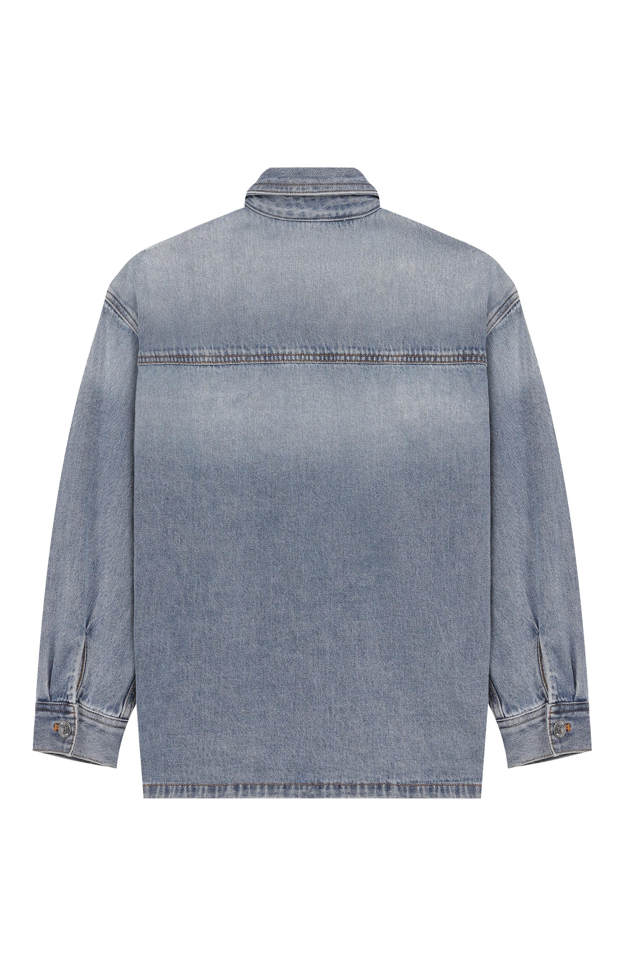 Джинсовая рубашка MOSCHINO, арт. HUC01V/L0E44_001, фото 2