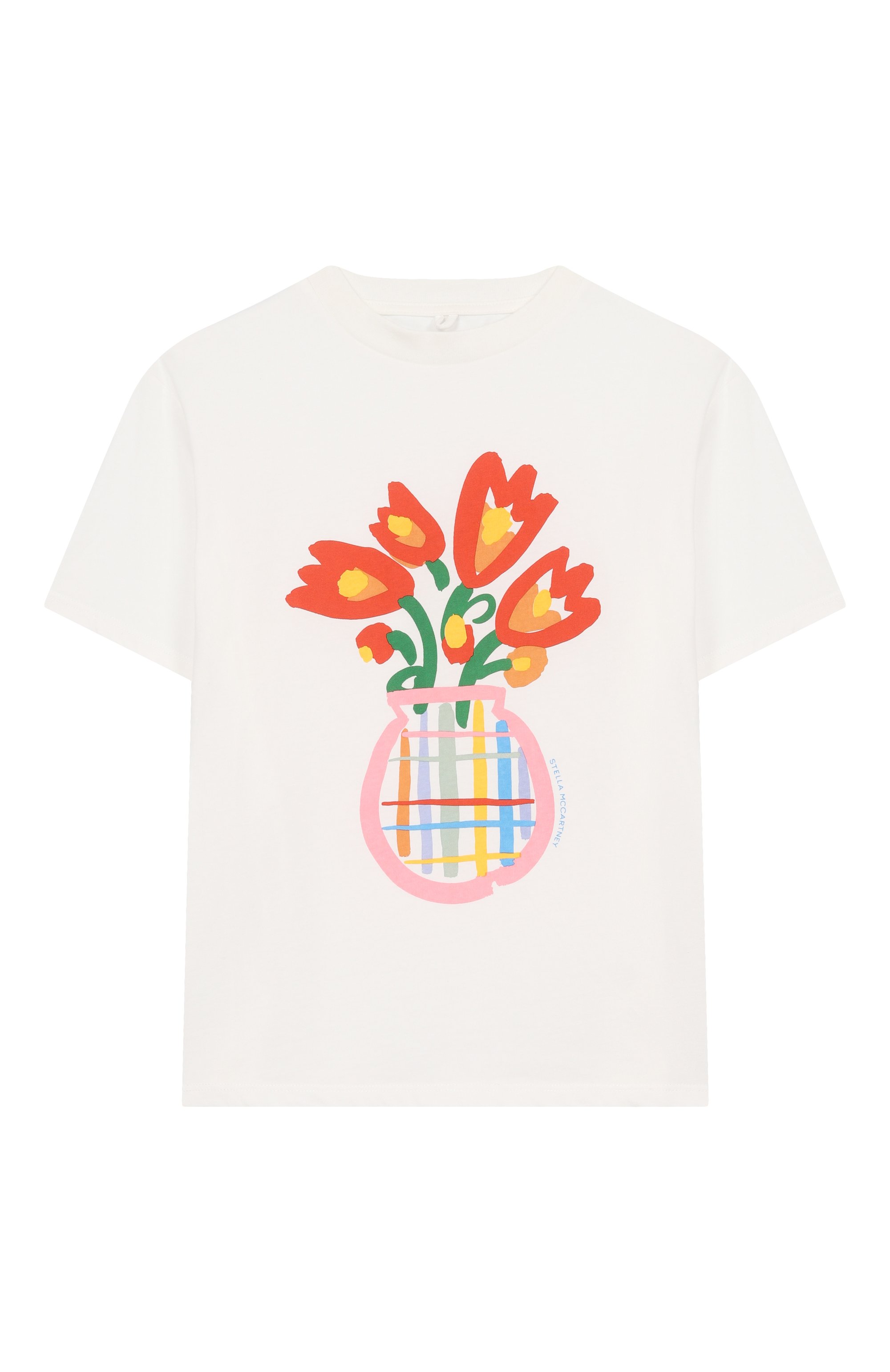 Хлопковая футболка STELLA MCCARTNEY, арт. TY8B41, фото 1