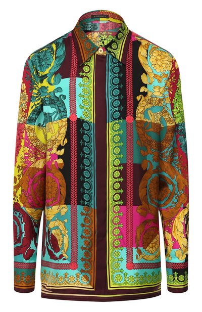 Женская шелковая рубашка VERSACE, арт. A82662/A230933