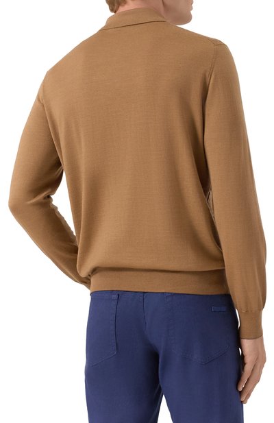 Поло из шерсти и шелка STEFANO RICCI, арт. KE08017P30/E25475, фото 4