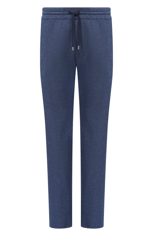 Брюки из хлопка и шелка Cortigiani 4AF631 Синий 4AF631